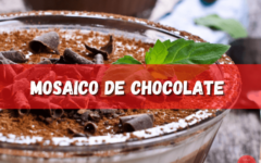 Mosaico de chocolate| Coleção de Receitas