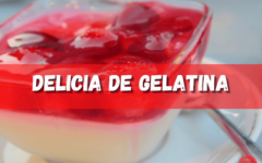 Delícia de Gelatina| Coleção de Receitas