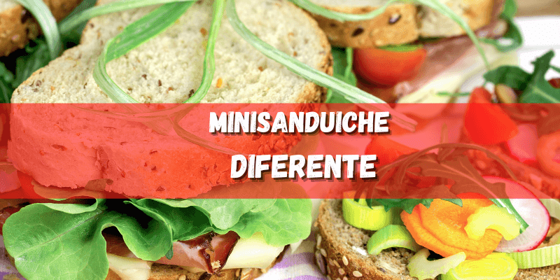 <strong>Mini Sanduíche com Patê de Tomate Seco</strong>