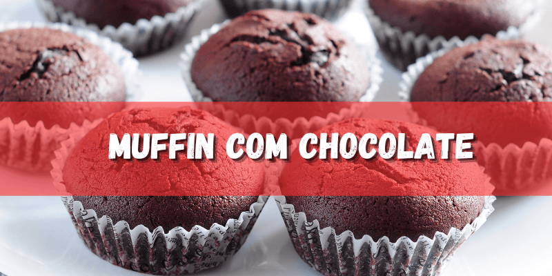 Muffin com Chocolate pronto em 5 Minutos| Coleção de Receitas